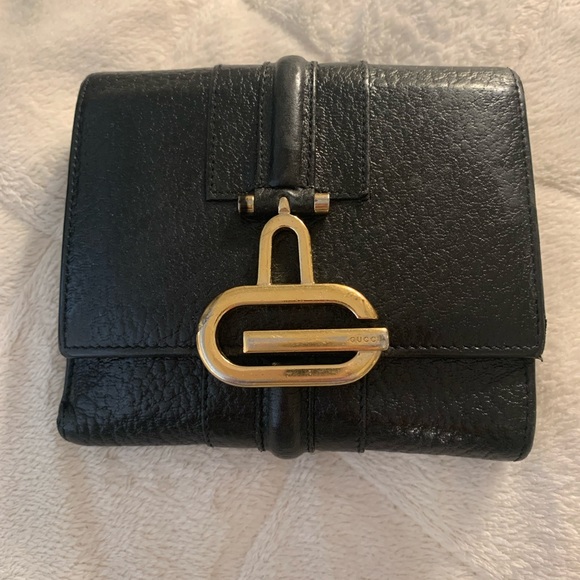 Gucci black and gold wallet - Picture 2 of 8